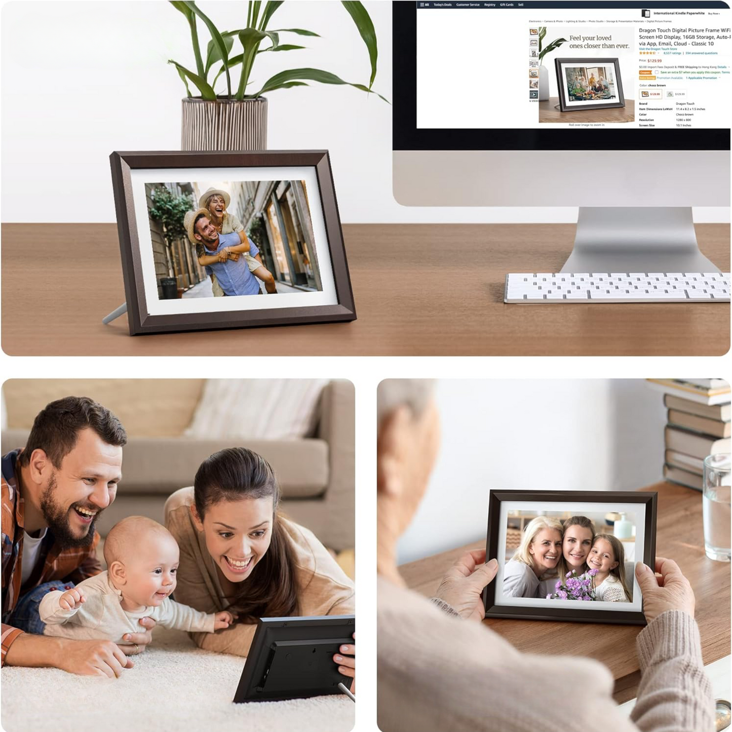 SnapView™ — digitální fotorámeček
