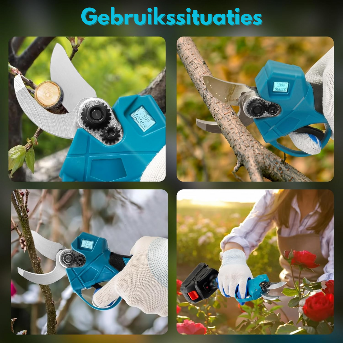 GreenTrim™ — elektrické zahradnické nůžky