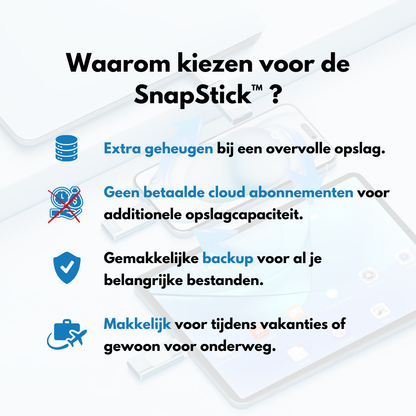 SnapStick™ Mobilní úložiště