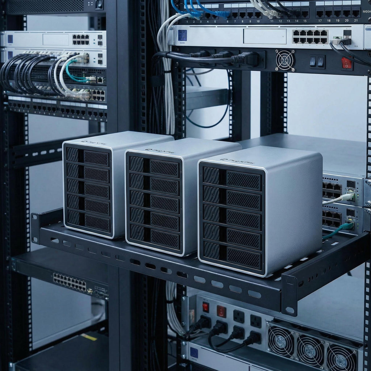 NAS Core úložný hub 5 pozic 10Gbps