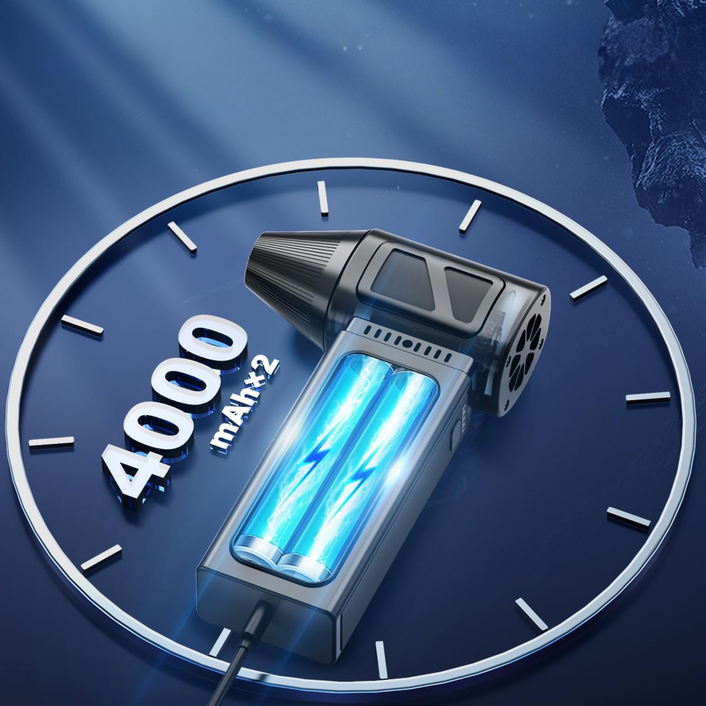 AirBlitz Pro™ — Bezdrátový foukač prachu