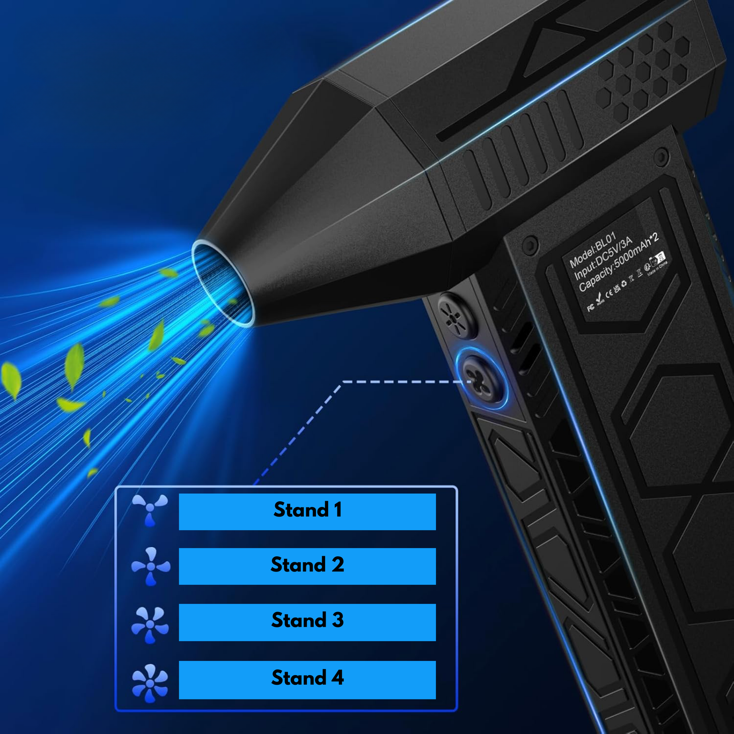 AirBlitz Pro™ — Bezdrátový foukač prachu